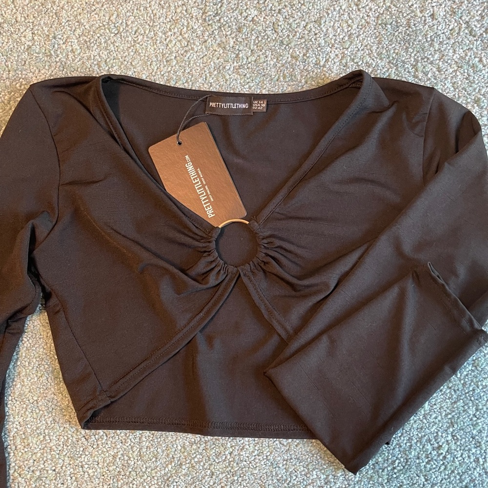 PLT ring crop top